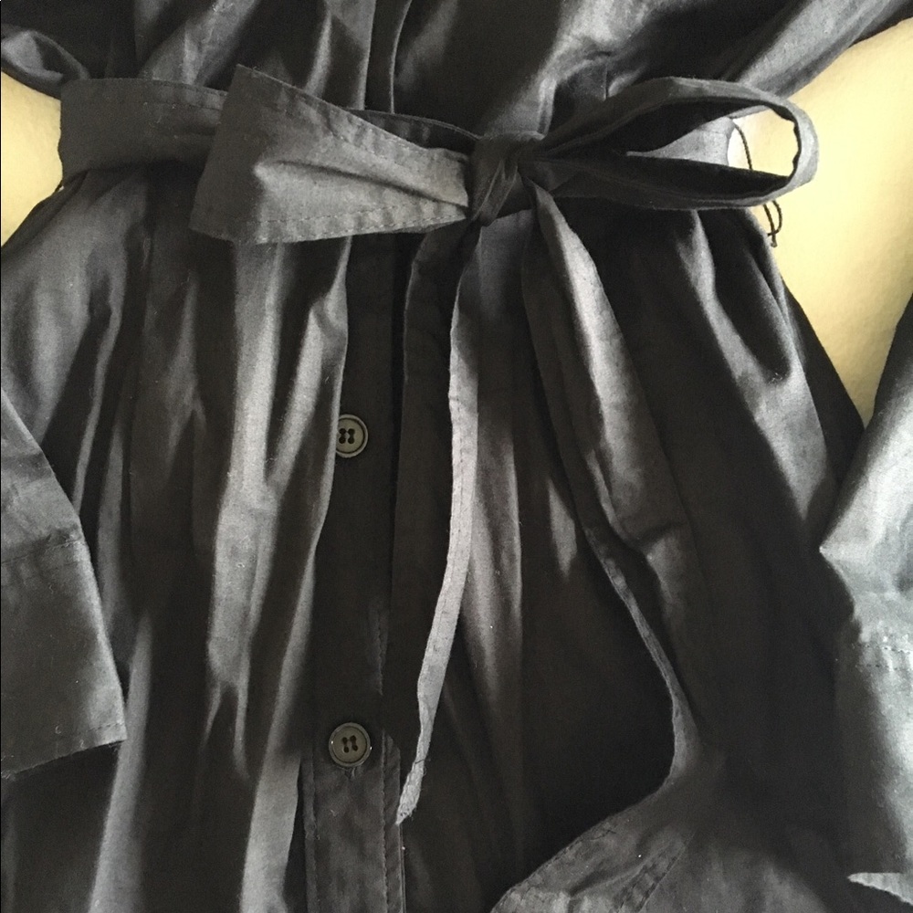 Women’s size16 NY&Co black button down shirt dress